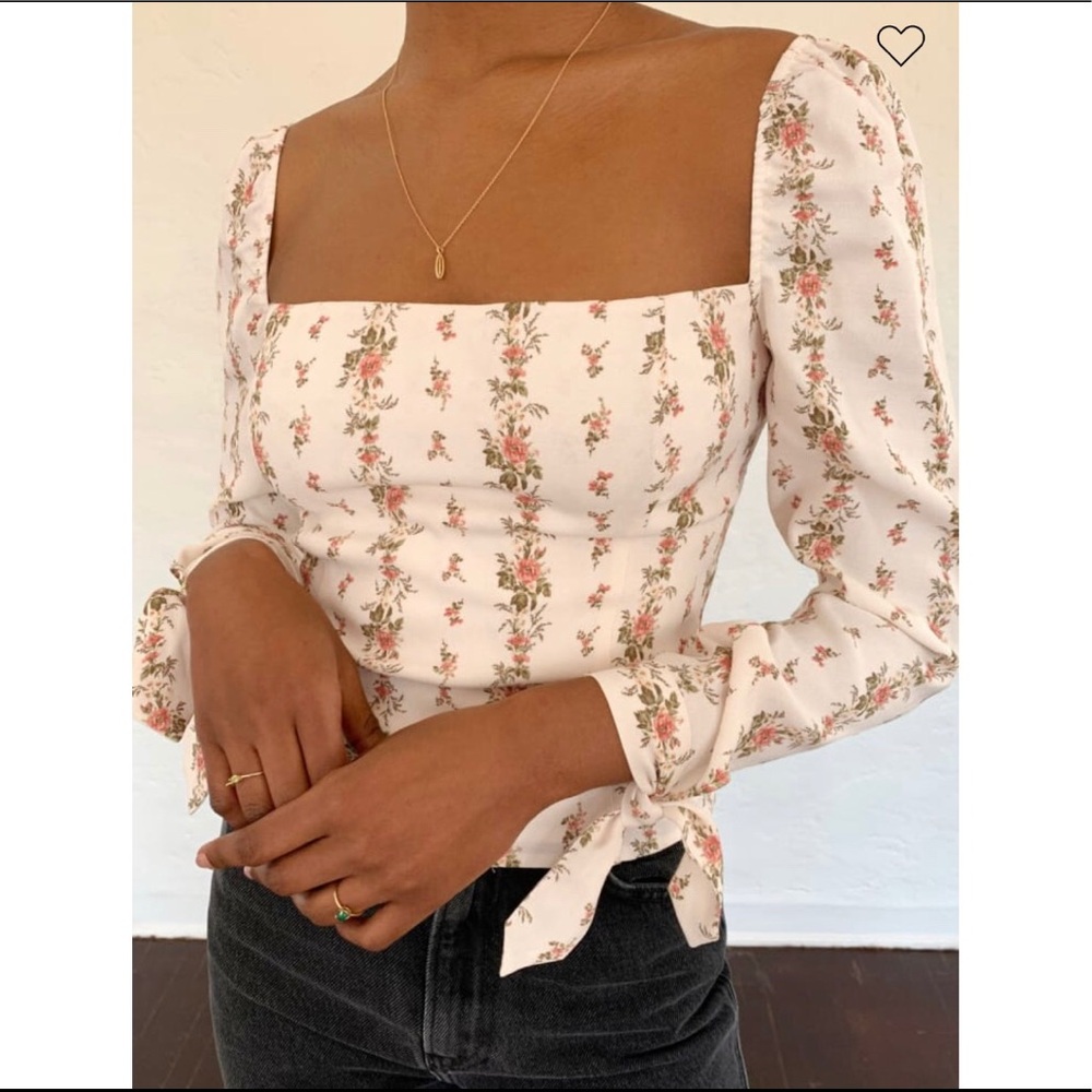 REFORMATION ARIANA TOP